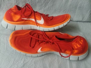 nike shoes orange colour
