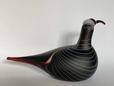 Oiva Toikka bird Curlew glass design Birds by Toikka Iittala