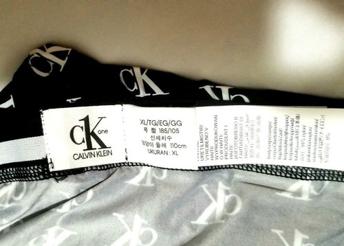 Calvin Klein ONE TRUNK MICRO LOW RISE HERREN SCHWARZ WEISS LOGO Größe XL NB2225 $ 26 - Bild 8 von 12