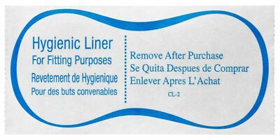 1 3 5 10 100x  Hygienic Liners  for Swimwear Lingerie Fitting Purposes Hygenic