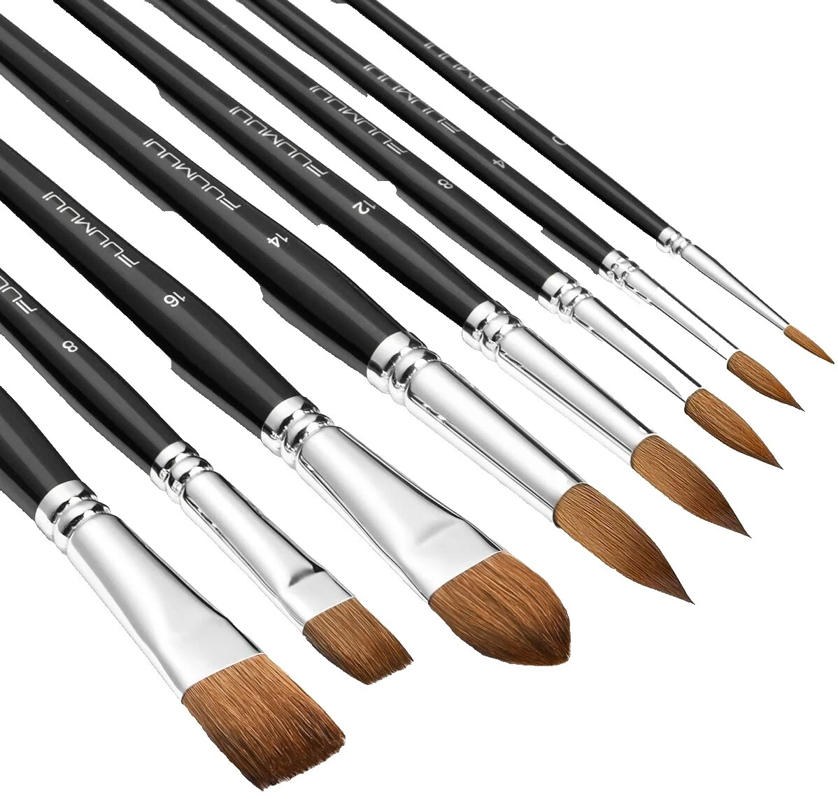 Kolinsky Sable Bristle Art Brushes