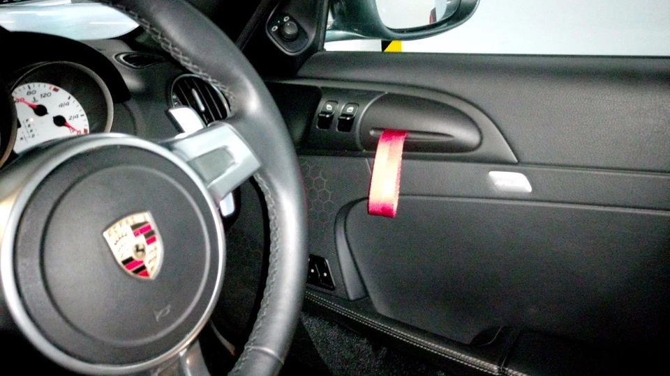 For Porsche GT3 RS Type Door Pulls Handle (987 Cayman/ 987 Boxster/ 997 Carrera) - Image 3 of 4