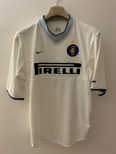 Maglia Inter 2000-2001 Nike Away Bianca Ronaldo Tg.L | eBay