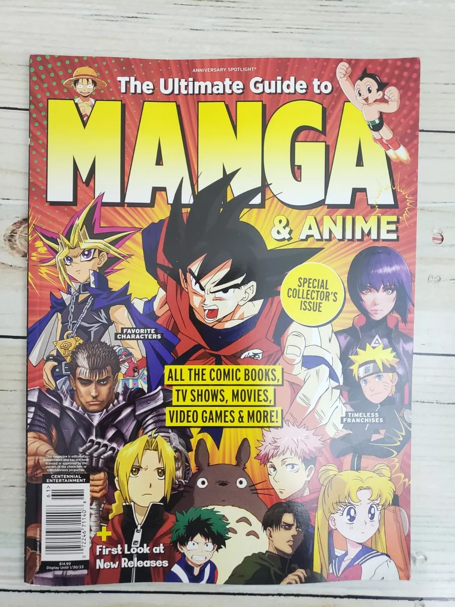 The Ultimate Guide to Manga & Anime January 2023 Magazine Special Collector