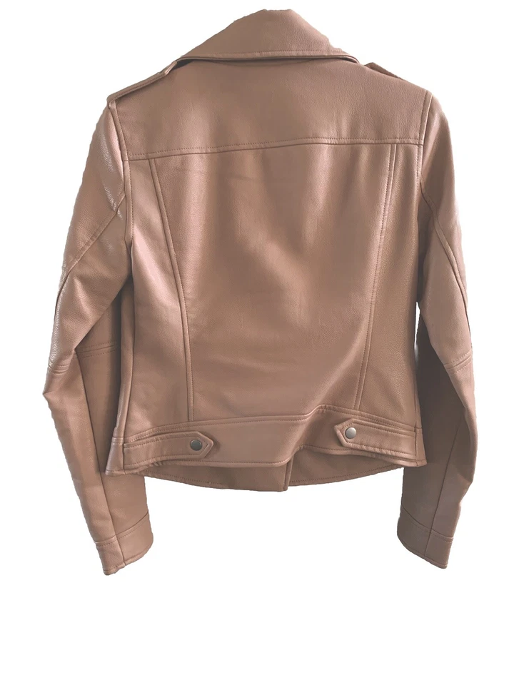 Chaqueta de cuero Loft 2 ($190) malva Foto 3 de 4