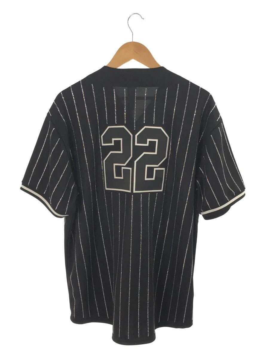 Supreme Rhinestone Baseball Jersey