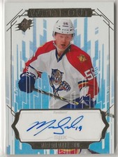 2016-17 SPx White Out Autographs Rookie #WOMM Michael Matheson Florida Panthers