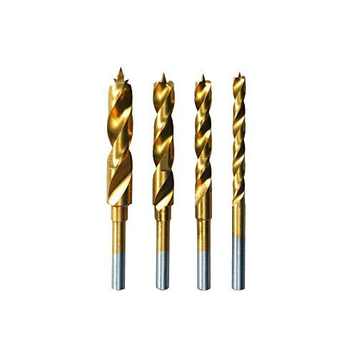 Dremel 636 Punte per legno in titanio, set di accessori con 4 punte per la lavor