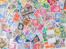 STAMP WORLD WIDE lot off paper 300pc kiloware philatelic used ver2 FREE SHIP