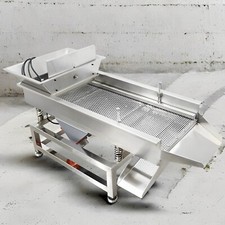 6mm Electric Linear Vibrating Screen Sieving Machine Shaker Double Motor 110V