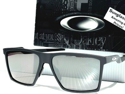 NEW Oakley FUTURITY SUN Satin Black POLARIZED PRIZM Black Lens