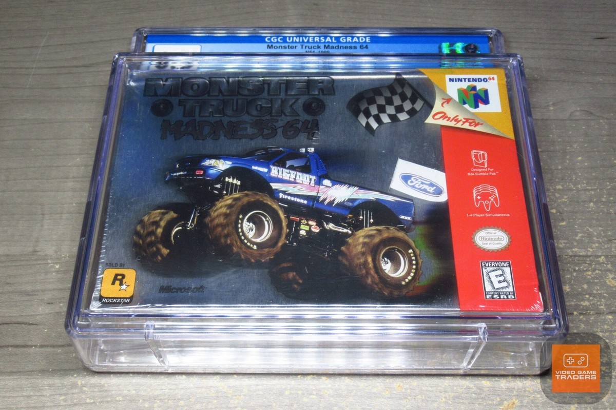 CGC 8.5 A+ - Monster Truck Madness Nintendo 64, N64 1999 NEW