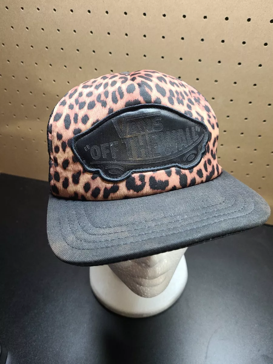 Vans leopard hat sale