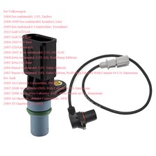 2x Sensor de posición del cigüeñal para Audi A3 A4 Volkswagen Jetta Eos Golf 2006-2009