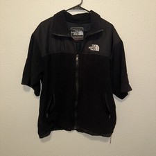 The North Face Denali Black Fleece Jacket Youth Full Zip Polartec Summit Series