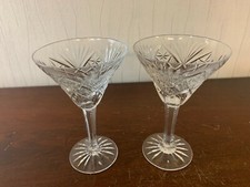 2 Cocktail Glasses In Baccarat Or Saint Louis Crystal Lot Price 