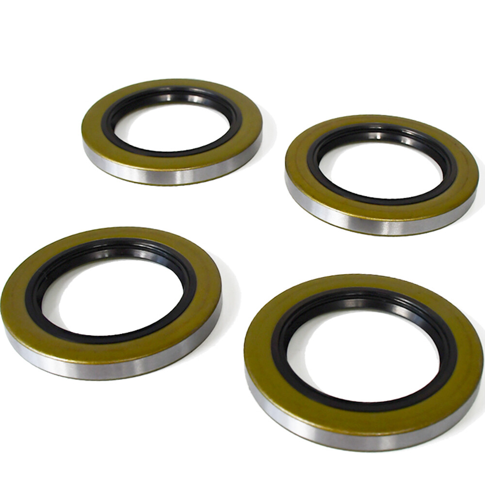 4PCS Trailer Hub Grease Seals EZ Lube For 52007000lbs Axle 2.25 x 3.