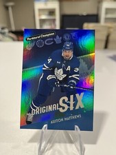 2023-24 Parkhurst Champions Original Six Retros Auston Matthews 1 In 9 Cases SSP