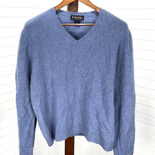 Brooks Brothers Sweater Mens XLarge Scottish Lambswool Classic Hong Kong VTG