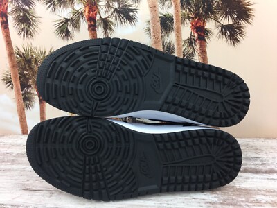 Nike Air Jordan 1 High Panda Golf Shoes Black White DQ0660-101