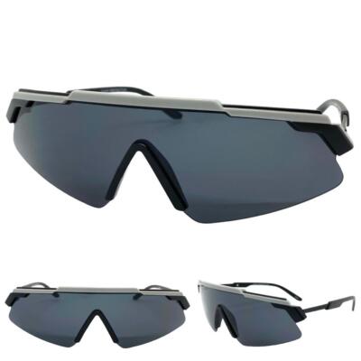 Classic Retro WRAP Cycling Fishing Running Shield Raver SUN GLASSES Beach Shades