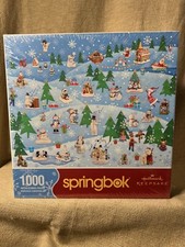 Hallmark Keepsake Springbok 1000 Piece Winter Wonderland Puzzle 24 X 30 2009