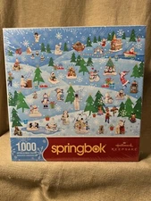 Hallmark Keepsake Springbok 1000 Piece Winter Wonderland Puzzle 24” X 30” 2009