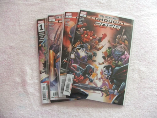Marvel Comics Conquest 2099 lot of 4 books.  Issues 1-4. 2024.