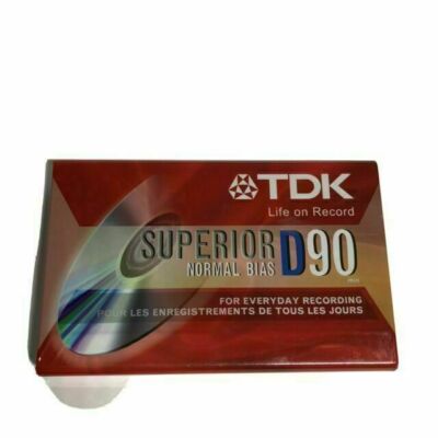 TDK D90 Standard Audio Cassette