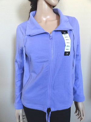 NWT Central Park Full Zip Up Athletic Performance Women's Jacket - S M LAVENDER