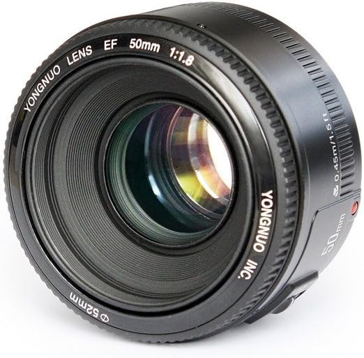 中古・美品 YONGNUO YN50mm F1.8 EF キャノンEF用 Yongnuo EF YN 50mm f/1.8 MF Lens for Canon for sale online