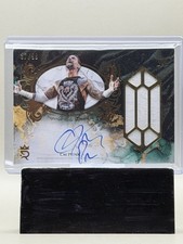 Topps Royalty WWE CM Punk Superior Relic Signatures Autograph Card #SUS-CMP /99