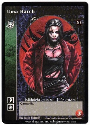 Uma Hatch Brujah Tenth Anniversary V:TES VTES Vampire CCG
