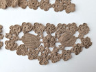 Antique Irish Crochet Lace Collar Victorian Edwardian Handmade Floral Wedding — photo 6