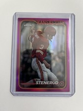 2024 Topps Chrome - Jan Stenerud #98 Pink Refractor