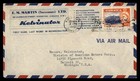 Mayfairstamps Jamaica 1956 Kingston to Detroit MI USA air mail Cover cca_44473 — photo 1