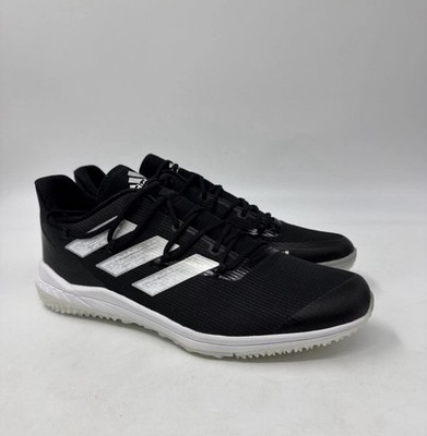 Adidas Adizero Afterburner 8 Turf Baseball Shoes Men\'s 12 Black White Low H00968 Size 9 - Adidas Adizero Afterburner 8 Turf Baseball Shoes  main image 3