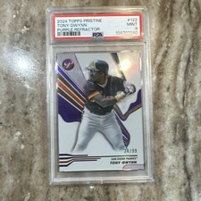 Topps Pristine 2024 Tony Gwynn #122 Purple Refractor /99 PSA 9 Padres