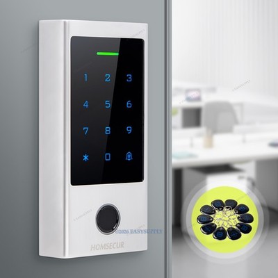 HOMSECUR Waterproof IP66 APP WIFI Password Access Control Touch Keypad Backlit