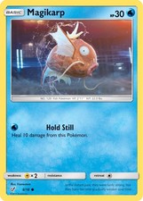 Magikarp (Holo Common) DEP 8/18 C Holofoil Detective Pikachu Pokemon Card LP