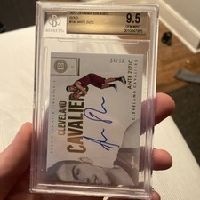 2017-18 Panini Encased - Rookie Scripted Signatures Ante Zizic #149 04/10AU, RC)