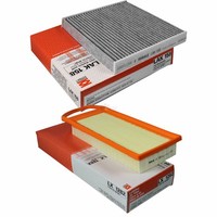 Mahle / Knecht Set Filterpaket Innenraumfilter Lak 158 Luftfilter Lx 1282