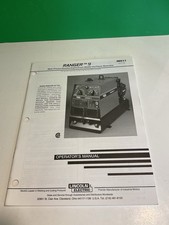 Lincoln Electric Ranger 9 Welding Owners  Manual IM511 1995