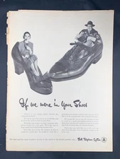 Magazine Ad* - 1951 - AT&T / Bell System - Shoes