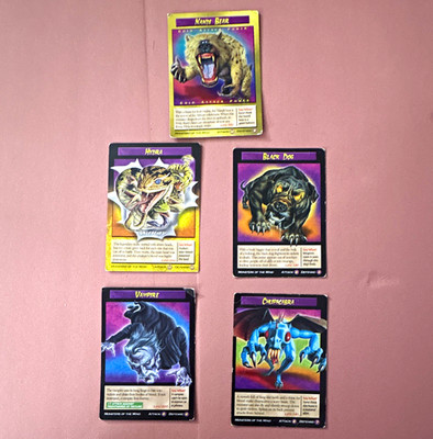 Weird n  Wild Creatures - Monsters of the Mind - 5 card pack