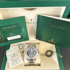 Rolex Yacht-Master 126622 40mm Blue Dial Auto Date Steel Full Set Box Papers