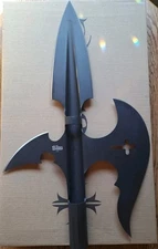 United Cutlery Honshu Halberd Spear Head One Piece Construction New Open Box 