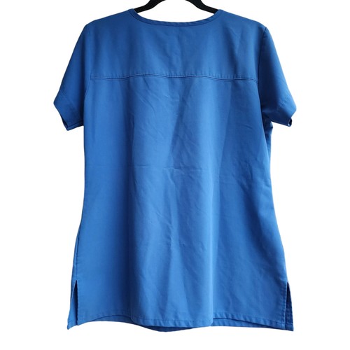 Grey’s Anatomy Signature by Barco Scrub Top royalblau V-Ausschnitt Taschen Gr. Medium - Bild 2 von 7