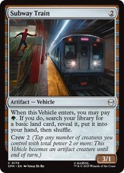 Subway Train 178/314 Marvel's Spider-Man Common