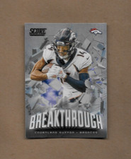 2024 Score Football Courtland Sutton Breakthrough Card #B-CS Broncos NM/MT
